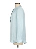 Adrienne Vittadini 100% Polyester Blue Long Sleeve Blouse Size M - photo 5