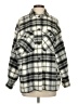 Zara Plaid Gray Coat Size XS - photo 1