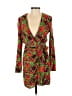 Zara Red Green Cocktail Dress Size XS - photo 1