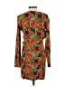 Zara Red Green Cocktail Dress Size XS - photo 2