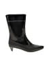 Jeffrey Campbell Black Gray Rain Boots Size 7 - photo 1