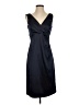 Michele Michelle Solid Blue Cocktail Dress Size 4 - photo 1