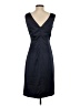 Michele Michelle Solid Blue Cocktail Dress Size 4 - photo 2