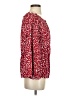 Unbranded 100% Polyester Red Long Sleeve Blouse Size S - photo 4