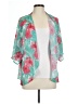 Unbranded 100% Polyester Teal Kimono Size L - photo 1