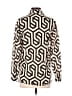 Zara 100% Cotton Chevron-herringbone Ivory Long Sleeve Blouse Size XS - photo 2