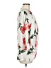 Emory Park Floral White Ivory 3/4 Sleeve Blouse Size M (estimated) - photo 4