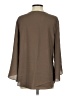 Chico's 100% Polyester Brown 3/4 Sleeve Blouse Size Sm (0) - photo 2