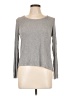 Steve Madden Gray Long Sleeve Top Size L - photo 1