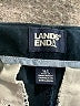 Lands' End Solid Black Blue Casual Pants Size 16 SHORT - photo 3