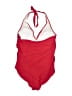 Unbranded Solid Red One Piece Swimsuit Size XXL - photo 2