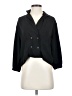 Topshop 100% Polyester Black 3/4 Sleeve Blouse Size 4 - photo 1