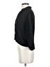 Topshop 100% Polyester Black 3/4 Sleeve Blouse Size 4 - photo 5