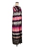 Boston Proper Print Pink Casual Dress Size 12 - photo 4