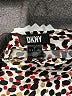 DKNY Animal Print Ivory Sleeveless Blouse Size M - photo 7