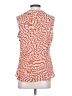 CAbi 100% Polyester Orange Sleeveless Blouse Size S - photo 2