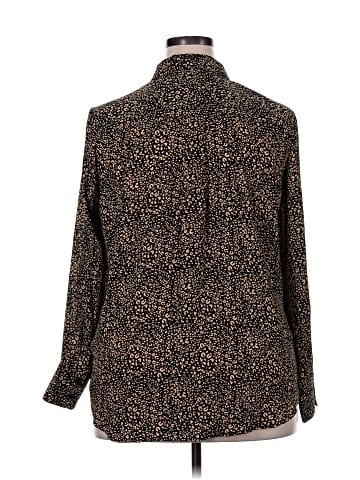 POPSUGAR Long Sleeve Blouse (view 2)