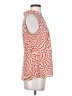 CAbi 100% Polyester Orange Sleeveless Blouse Size S - photo 4