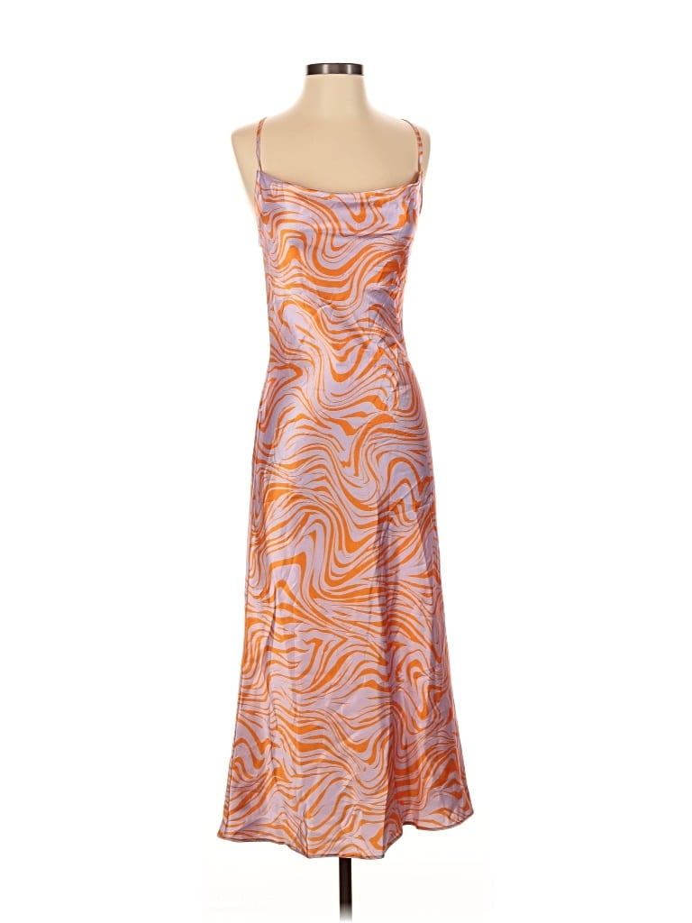 Pre-owned Miss Selfridge Cocktail Dress In Orange