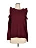 LoveRiche Burgundy Pullover Sweater Size M - photo 1