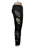 Bebe Graphic Black Active Pants Size M - photo 4