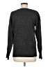 Elle Metallic Gray Pullover Sweater Size M - photo 2