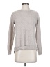 Pink Clover 100% Polyester Solid Silver Pullover Sweater Size S - photo 1