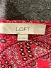 Ann Taylor LOFT 100% Polyester Red Long Sleeve Blouse Size XS - photo 7