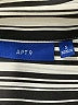 Apt. 9 100% Polyester Stripes Black Long Sleeve Blouse Size S - photo 7