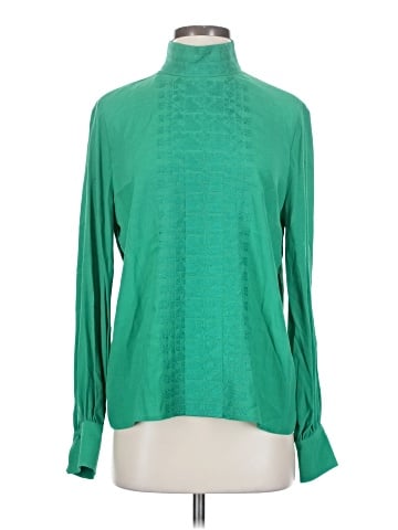 Closed Long Sleeve Blouse (view 1)