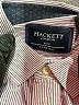 Hackett London 100% Cotton Chevron-herringbone White Long Sleeve Button-Down Shirt Size 11 - 12 - photo 3