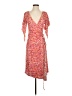 Assorted Brands Paisley Pink Cocktail Dress Size S - photo 1