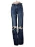 Levi's 100% Cotton Graphic Blue Jeans Size 26 waist - photo 1