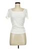 Shein Ivory Short Sleeve Top Size 6 - photo 1