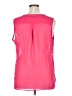 Apt. 9 100% Polyester Solid Pink Sleeveless Blouse Size 1X - photo 2