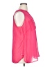Apt. 9 100% Polyester Solid Pink Sleeveless Blouse Size 1X - photo 4
