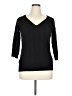 AB Studio Black Pullover Sweater Size XL - photo 1