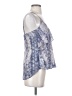 Rory Beca 100% Silk Blue Sleeveless Silk Top Size XS - photo 4