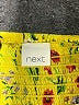 Next 100% Viscose Yellow Dress Size 10 - photo 3