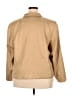 Emanuel Emanuel Ungaro Tan Silk Blazer Size 18 - photo 2
