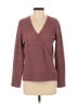 Gibson Look Tweed Burgundy Pullover Sweater Size S - photo 1