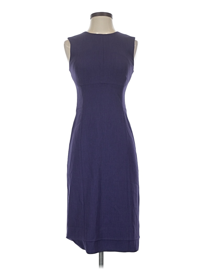 Pre-owned Mm. Lafleur Casual Dress In Purple