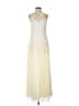 Unbranded 100% Polyester Ivory Cocktail Dress Size M - photo 1