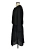 Pure Navy 100% Polyester Solid Black Casual Dress Size S - photo 5