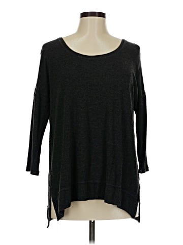 Bordeaux 3/4 Sleeve T-Shirt (view 1)