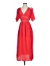 J.Crew 100% Viscose Red Cocktail Dress Size 4 - photo 1