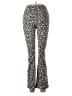 Zara Animal Print Brown Casual Pants Size 2 - photo 1