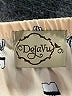 Dejavu 100% Polyester Graphic Tan Cocktail Dress Size S - photo 7