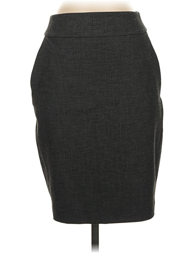 Pre-owned Express Outlet Formal Skirt In Gray