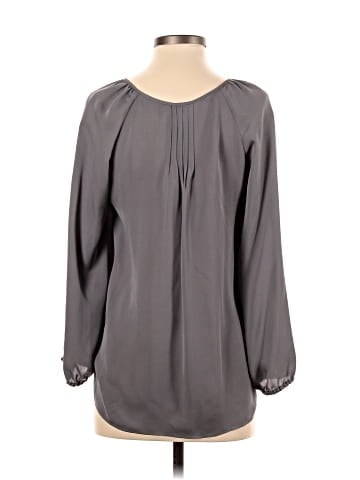 Joie Long Sleeve Silk Top (view 2)